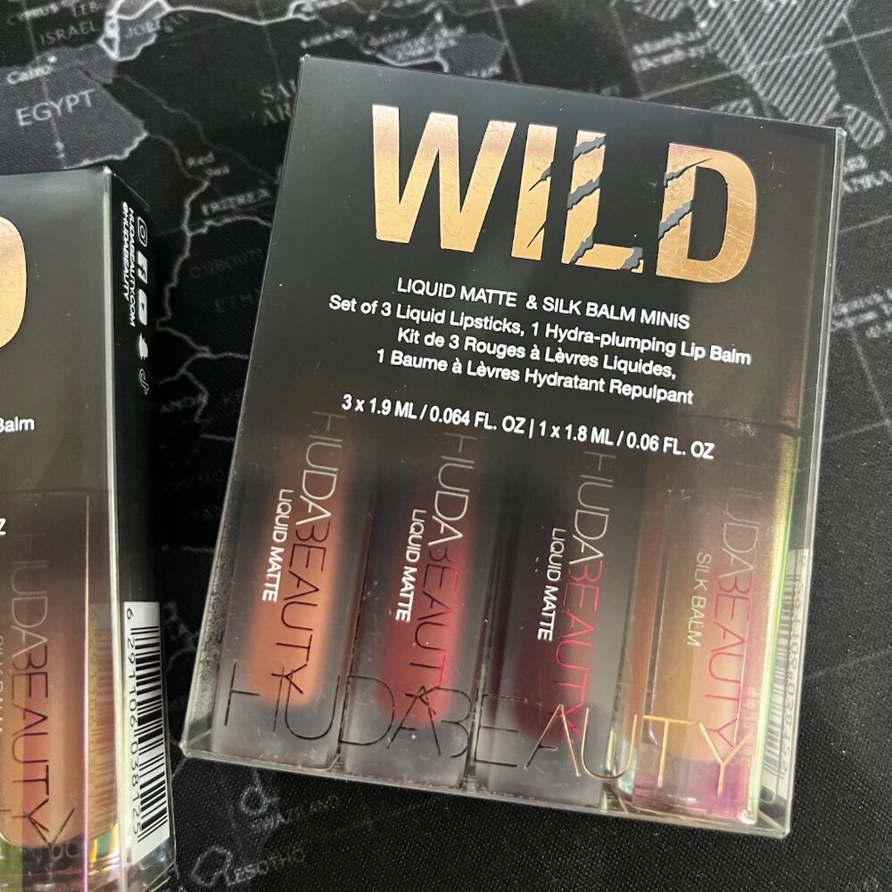 Liquid Matte and Silk Balm Minis, Lipcolor, Lipstick By Huda beauty - Picture 4 of 7